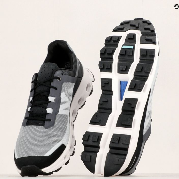 Pantofi de alergare pentru bărbați On Cloudvista alb/negru 11