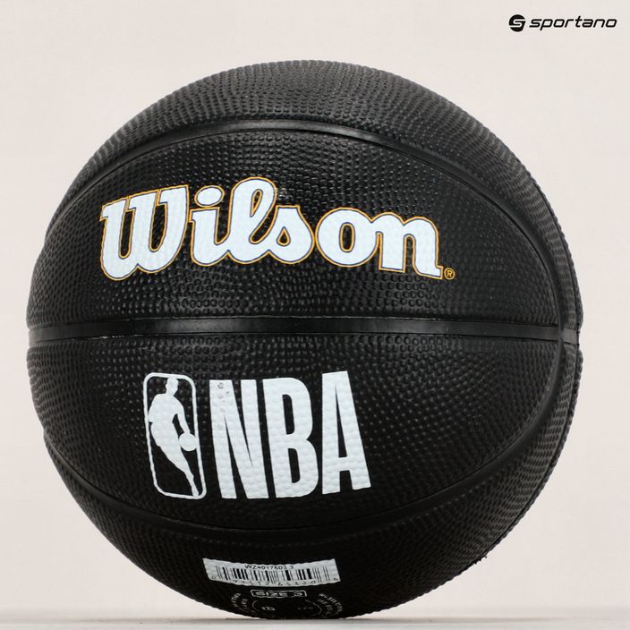 Wilson NBA Tribute Mini Golden State Warriors baschet WZ4017608XB3 mărimea 3 9