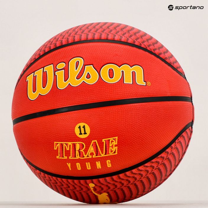 Wilson NBA Player Icon în aer liber Trae baschet WZ4013201XB7 mărimea 7 10
