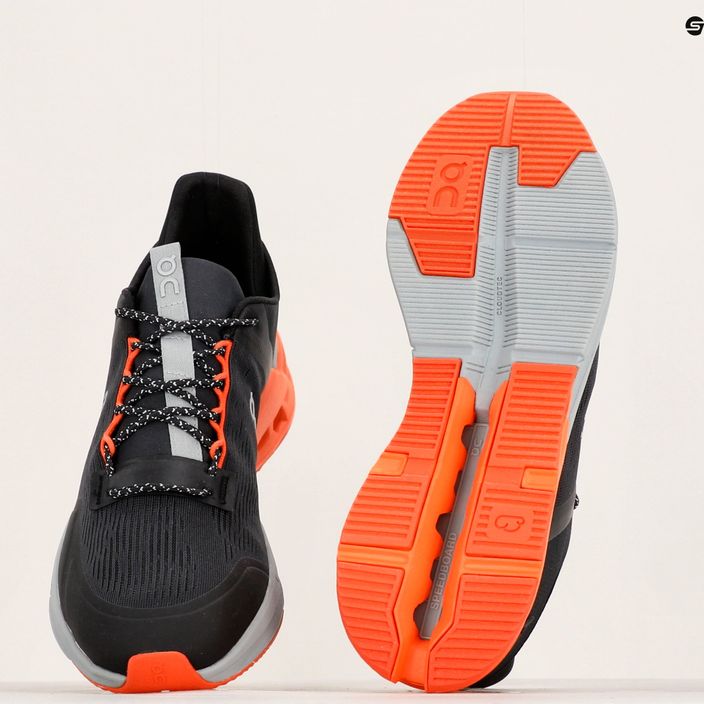 Pantofi de alergare pentru bărbați On Cloudnova Flux negru/flame 13