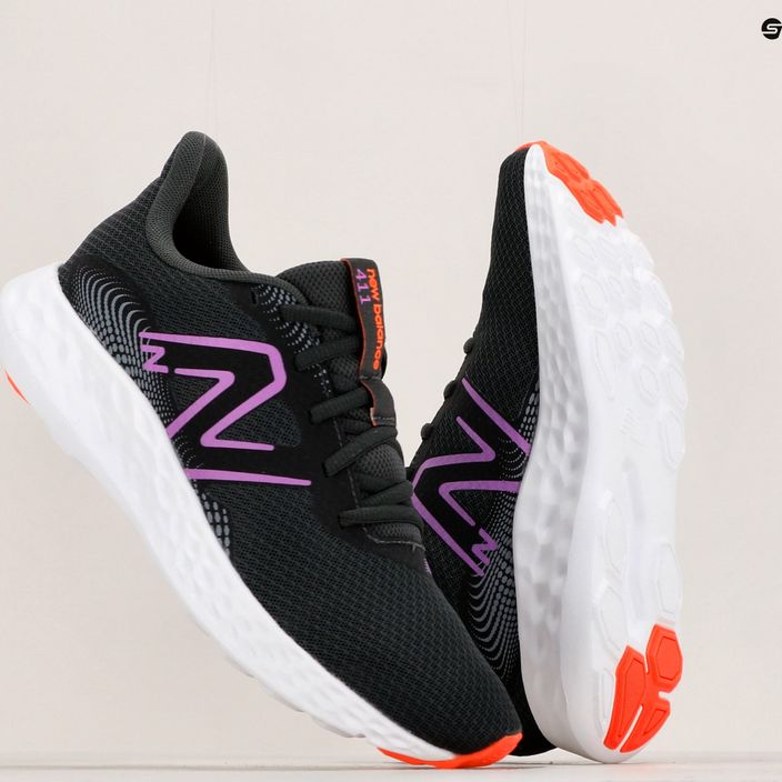 Pantofi de alergare pentru femei New Balance W411V3 negru 18