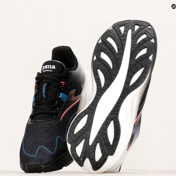 Joma Podium 2301 negru/alb pantofi de alergare pentru bărbați 17