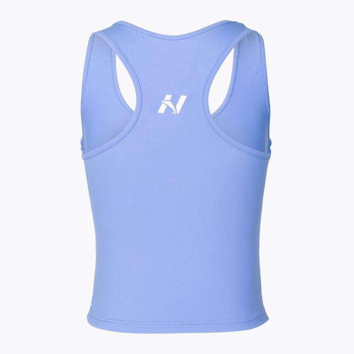 Maieu de antrenament pentru femei NEBBIA Sporty Slim Fit Crop albastru 4222420 2