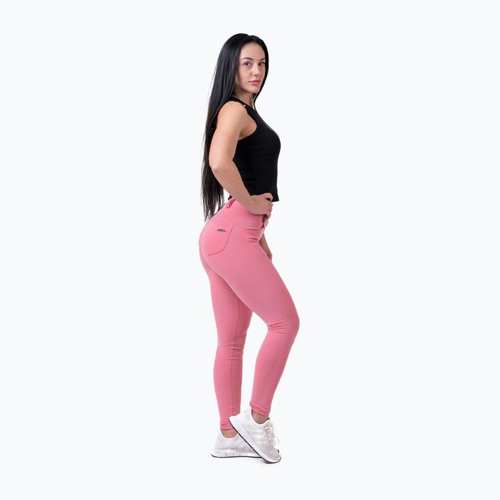 Pantaloni pentru femei NEBBIA Dreamy Edition Bubble Butt roz 3