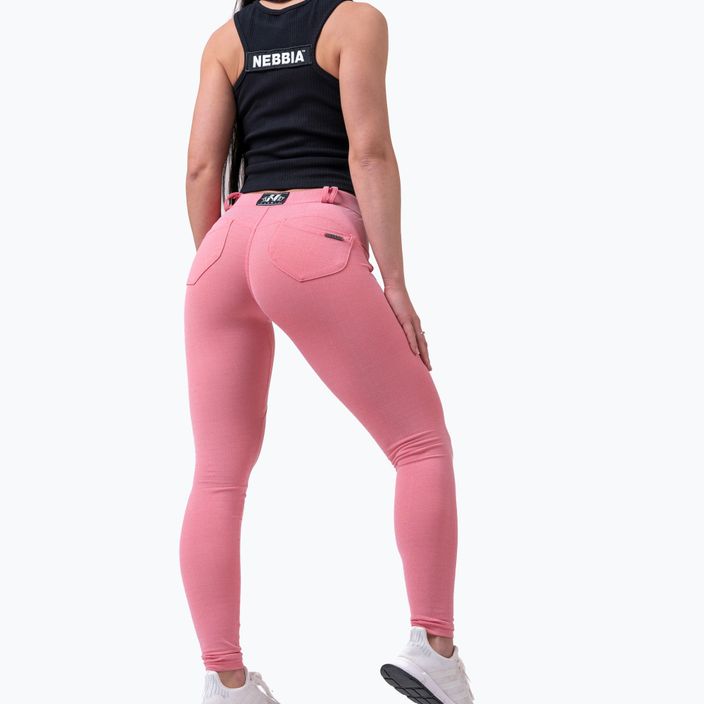 Pantaloni pentru femei NEBBIA Dreamy Edition Bubble Butt roz 4