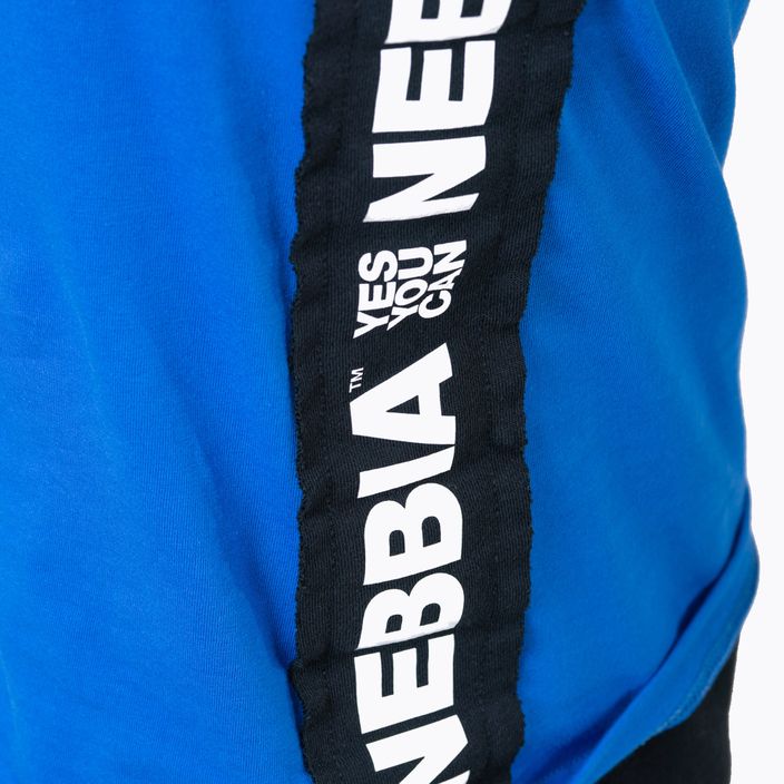 Tricoul de antrenament pentru bărbați NEBBIA Your Potential Is Endless albastru 4