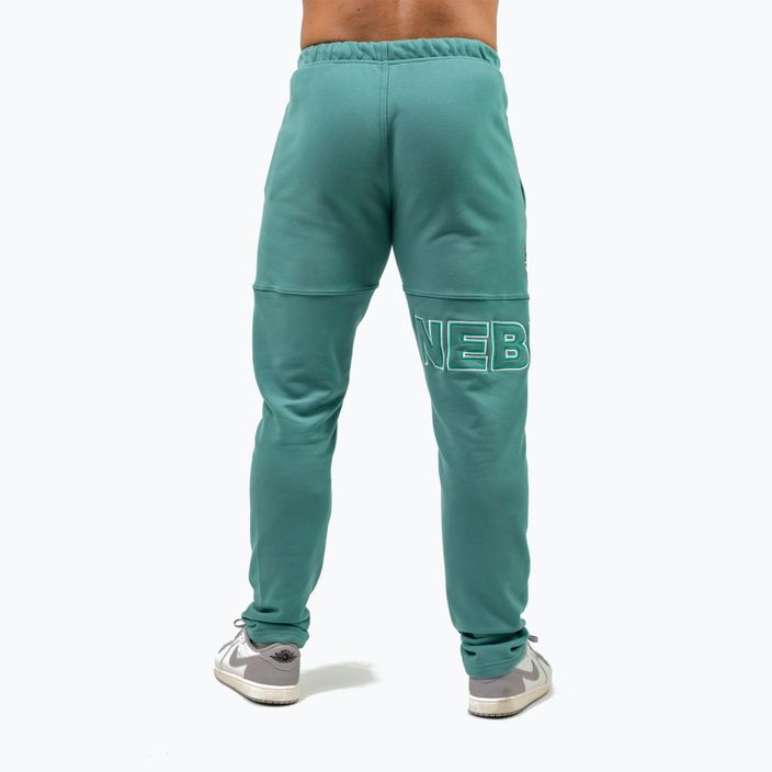 Pantaloni pentru bărbați NEBBIA Commitment green 3