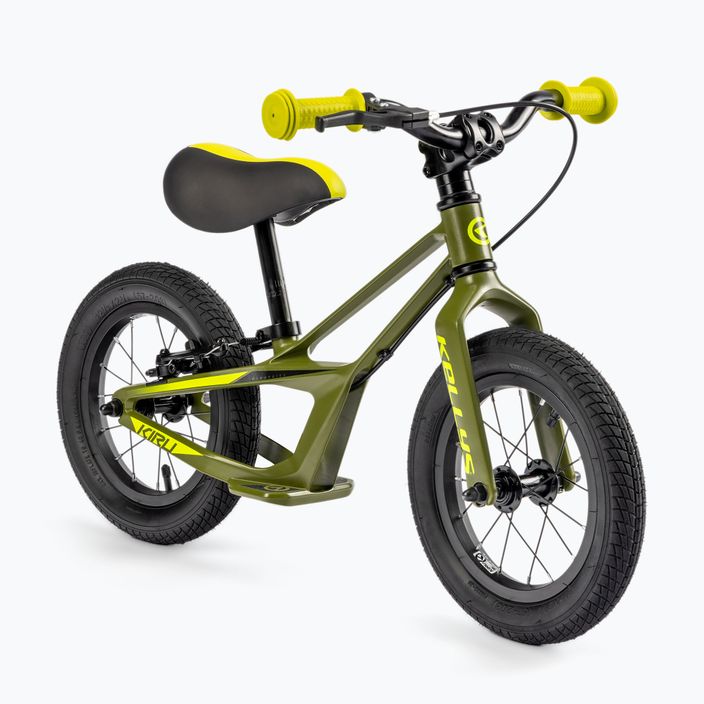 Bicicletă fără pedale pentru copii Kellys Kiru Race, verde, 64366