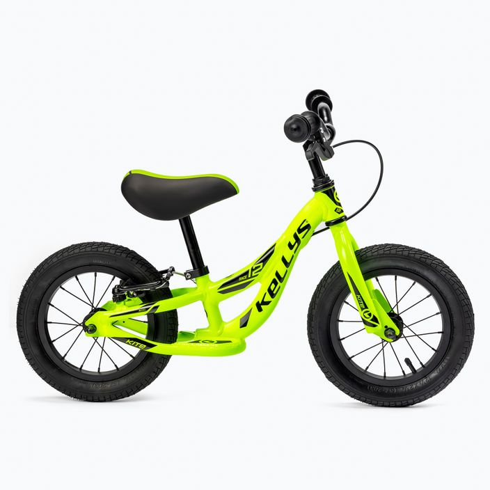 Bicicletă fără pedale pentru copii Kellys Kite 12, verde, 65410
