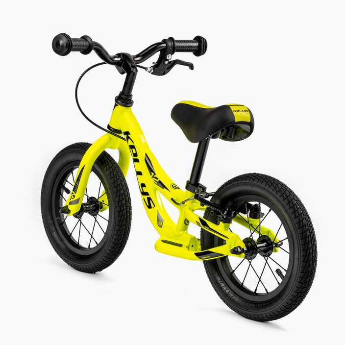 Bicicletă fără pedale pentru copii Kellys Kite 12, galben, 65411 3