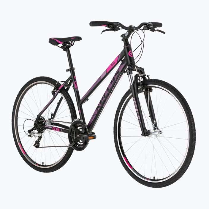 Bicicletă de cross pentru femei Kellys Clea 30 black/pink 5