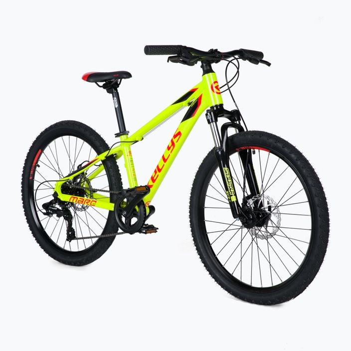 Bicicleta pentru copii Kellys Marc 50 24 galben 72373 2