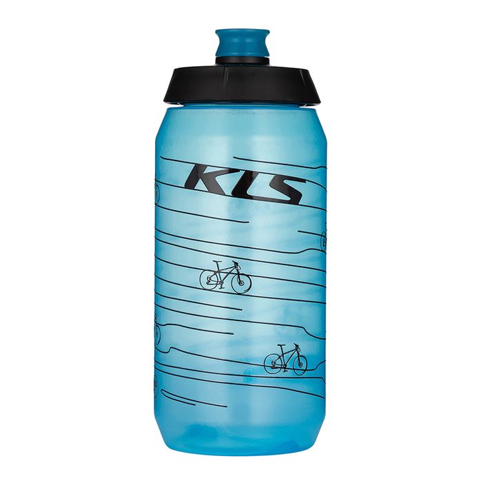 Bidon de bicicletă Kellys Kolibri 550 ml transparent blue 2