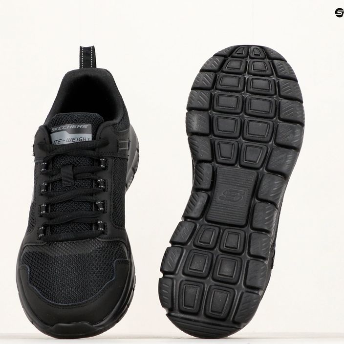 SKECHERS Track Knockhill pantofi de antrenament pentru bărbați negru 12