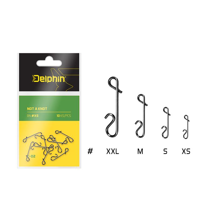 Delphin knotless spinning link C-02 10 buc. 969C02001 2