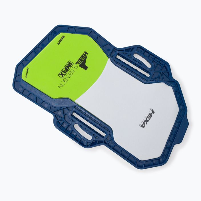 Kiteboard pad-uri și curele CrazyFly Hexa II Binding albastru-verde T016-0260 5