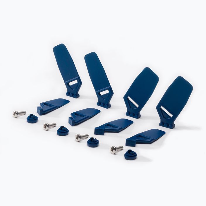 Kiteboard pad-uri și curele CrazyFly Hexa II Binding albastru-verde T016-0260 10