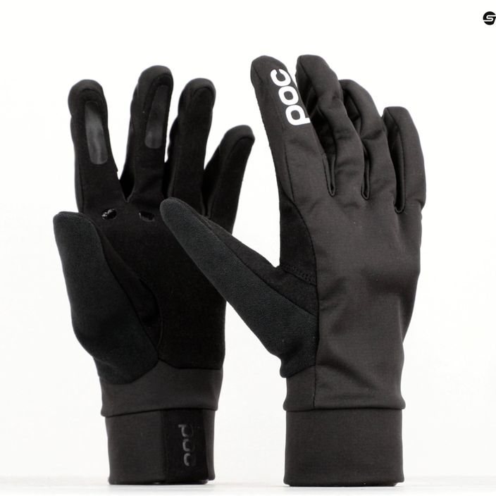 Mănuși de ciclism POC Essential Softshell Glove uranium black 7