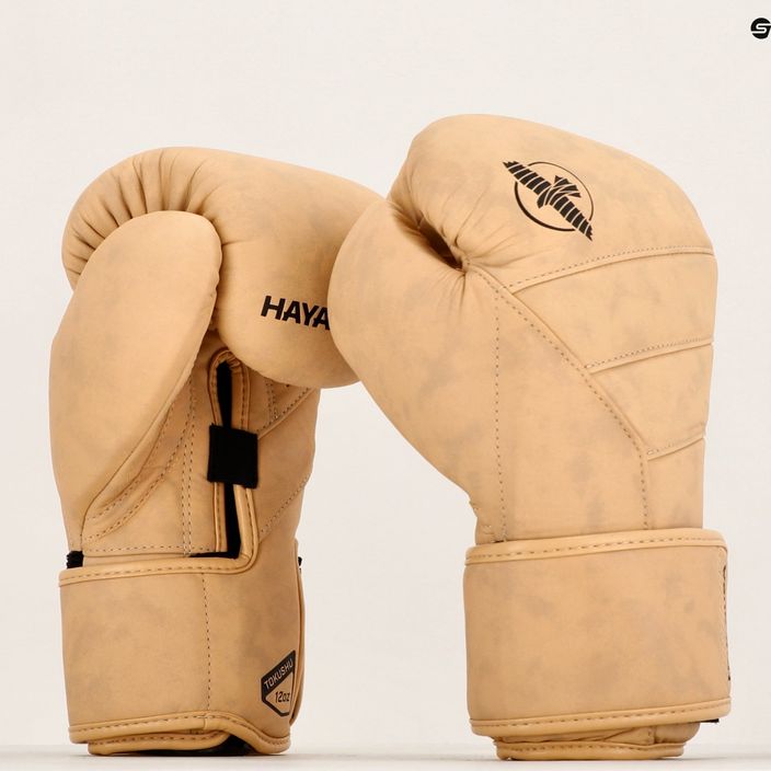 Hayabusa T3 LX mănuși de box maro 11
