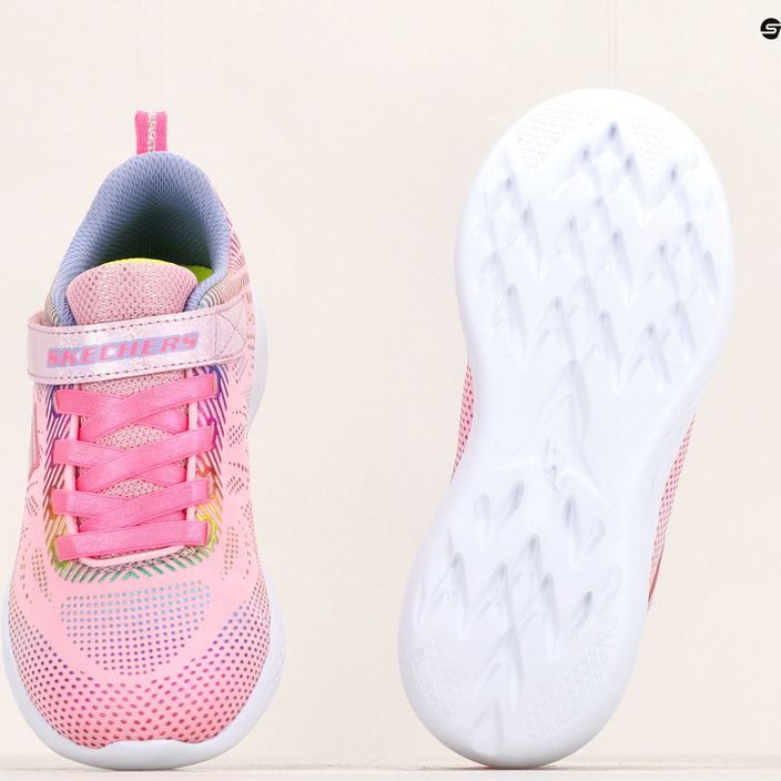 SKECHERS Go Run 600 Shimmer Speeder pantofi de antrenament pentru copii roz deschis/multi 18