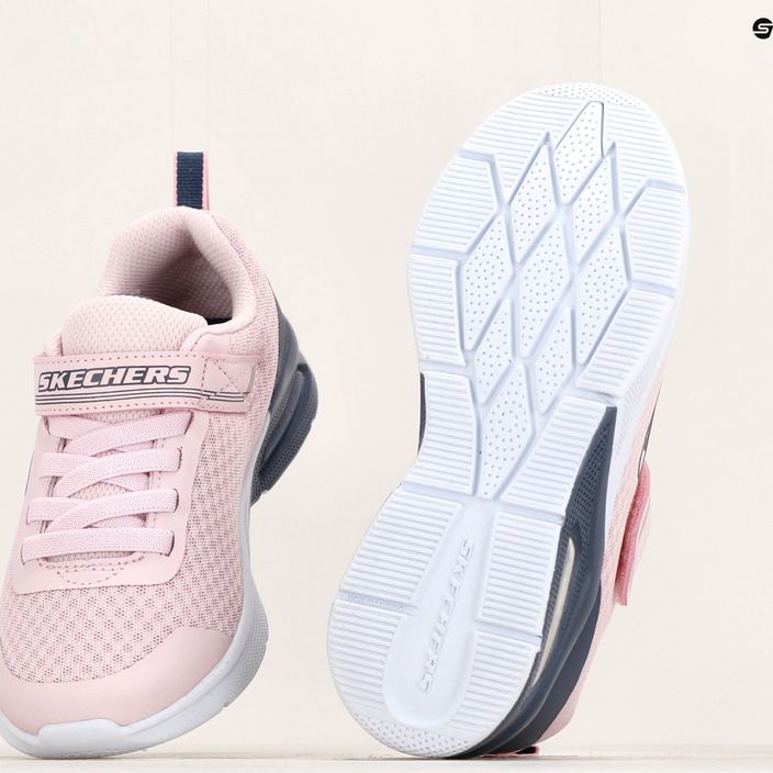 SKECHERS Microspec Max Epic Brights pantofi de antrenament pentru copii roz deschis pentru copii 18