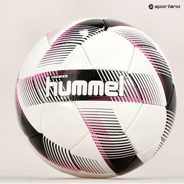 Hummel Premier Premier FB fotbal alb/negru/roz mărimea 5 5