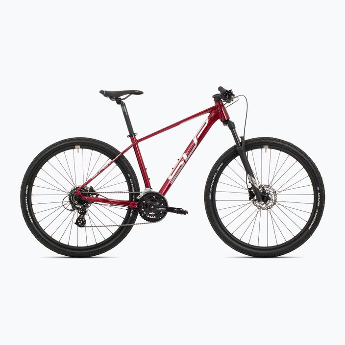 Bicicletă de munte Superior XC 819 gloss dark red/silver