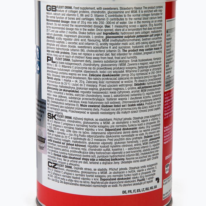 Flexit Drink Nutrend 400g regenerare articulară căpșuni VS-015-400-JH 2