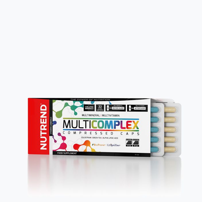 60 de capsule Multicomplex Nutrend Compressed VR-089-60-XX