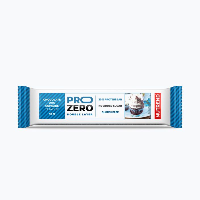 Nutrend Prozero protein bar 65g ciocolată cupcake VM-060-65-MLČ