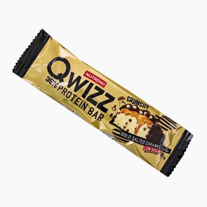 Nutrend Qwizz Protein Bar 60g caramel sărat VM-064-60-SKA