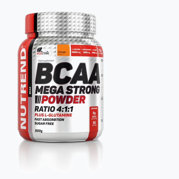 Bcaa Nutrend Mega Strong Powder 500G portocaliu VS-045-500-PO