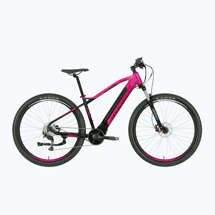 LOVELEC bicicletă electrică Sargo 20Ah roz/negru B400342 6