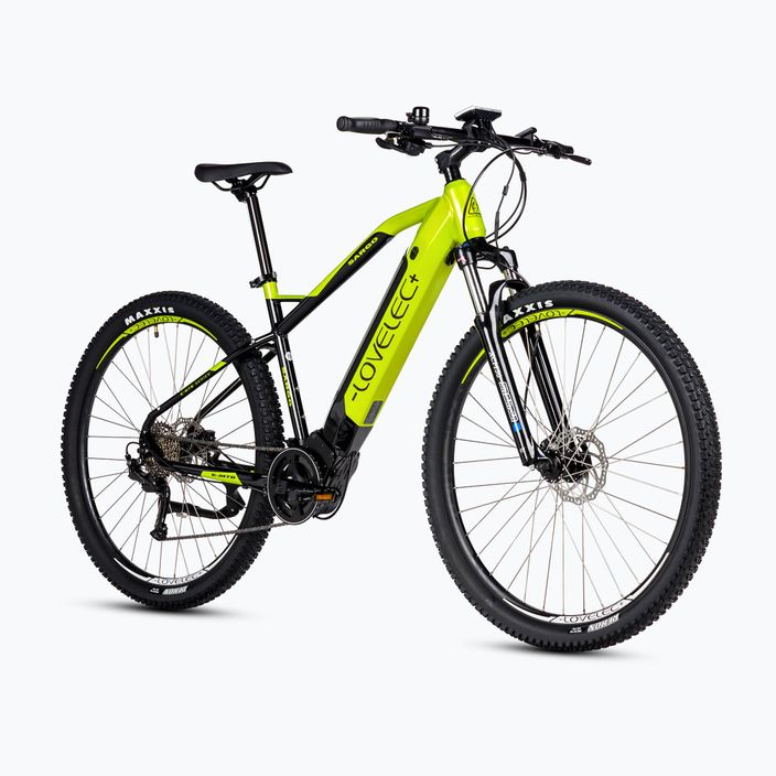 Lovelec Sargo 15Ah verde-negru bicicletă electrică B400292 2