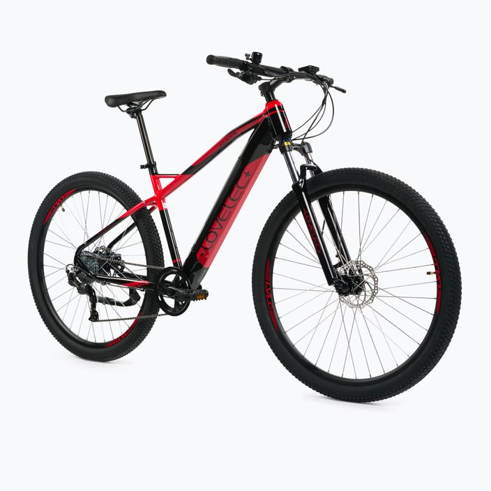 Lovelec Alkor 15Ah biciclete electrice negru-roșu B400239 2