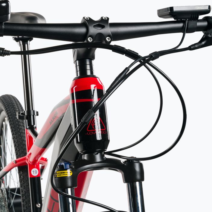 Lovelec Alkor 15Ah biciclete electrice negru-roșu B400239 8