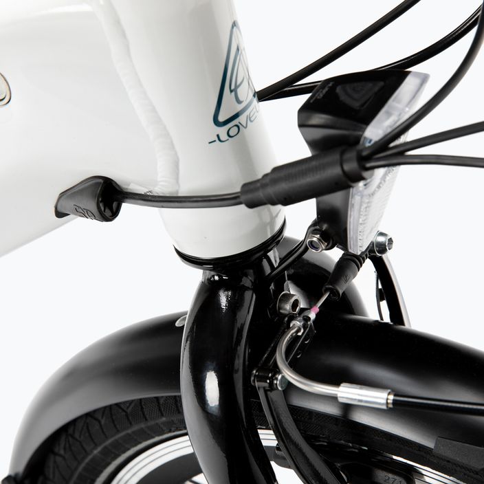 Lovelec Izar 12Ah bicicletă electrică albă B400256 8