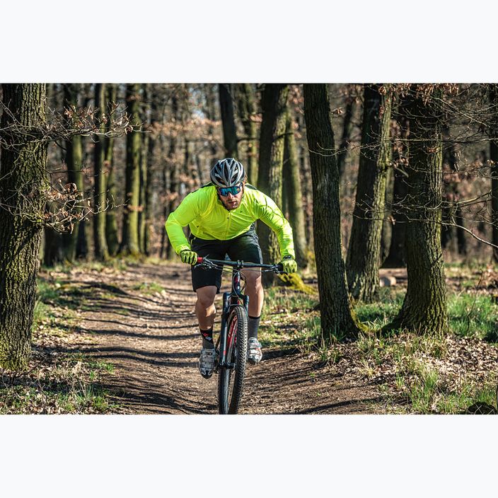 Jachetă de ciclism pentru bărbați SILVINI Vetta galben MJ1612 4