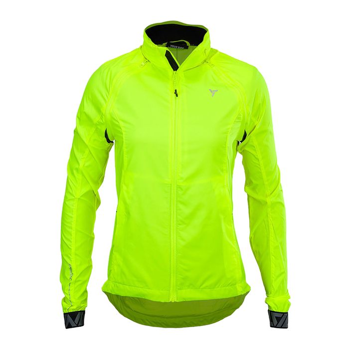 Jachetă de ciclism pentru femei SILVINI Vetta galben WJ1623 2