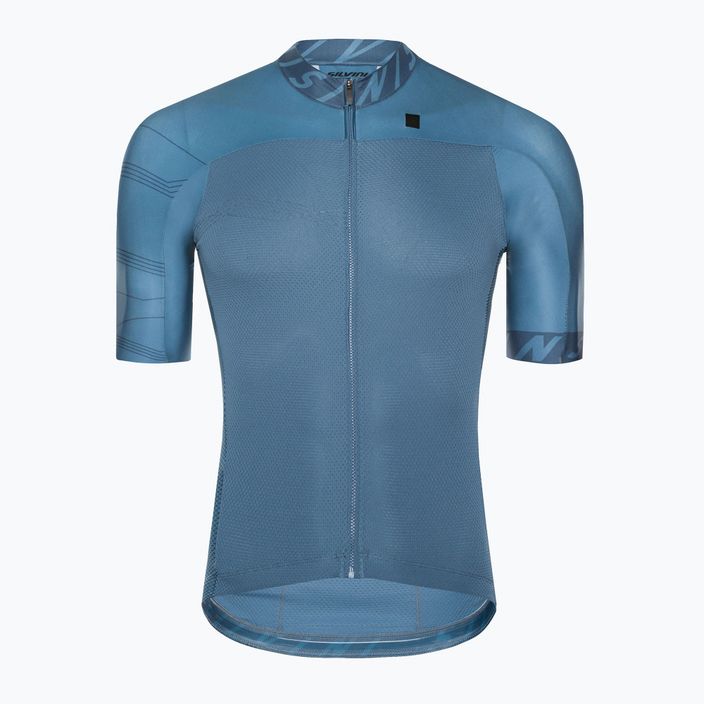Tricou de ciclism pentru bărbați SILVINI Stelvio albastru 3120-MD1604/30322