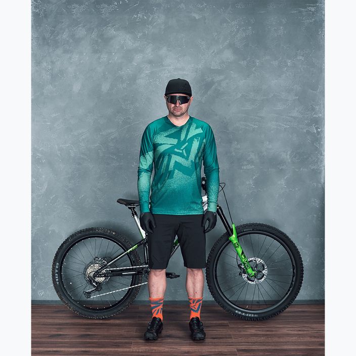 Tricou de ciclism pentru bărbați SILVINI verde 3121-MD1802 3