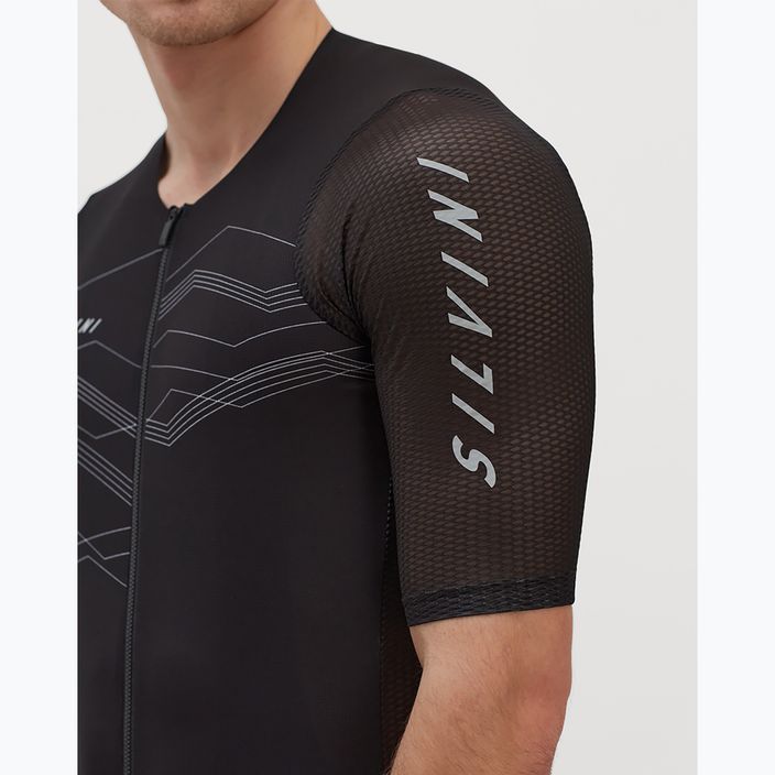 SILVINI tricou de ciclism pentru bărbați Legno negru 3122-MD2000/0811/S 4