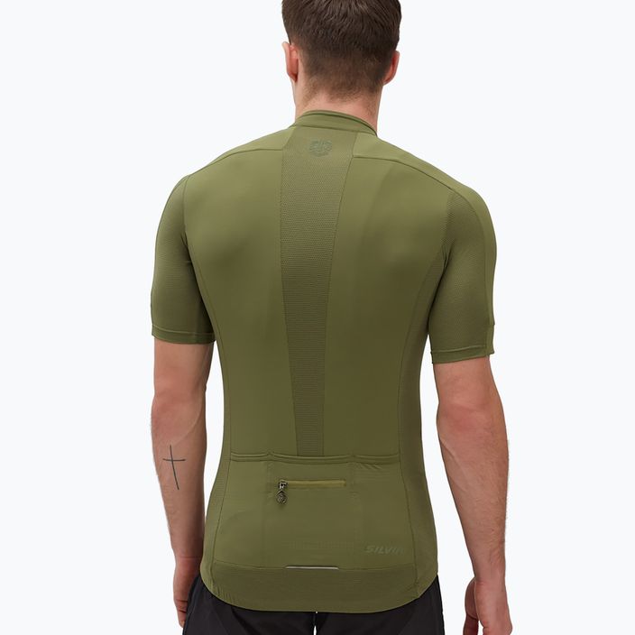SILVINI tricou de ciclism pentru bărbați Ceno verde 3122-MD2015/4343/S 4