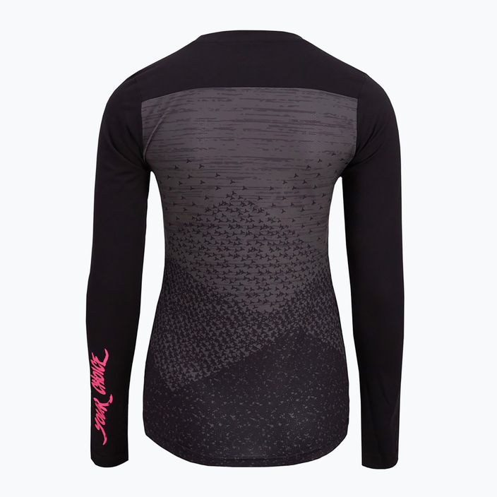 Tricou de ciclism pentru femei SILVINI Ella negru-roz 3122-WD2036/8911 2