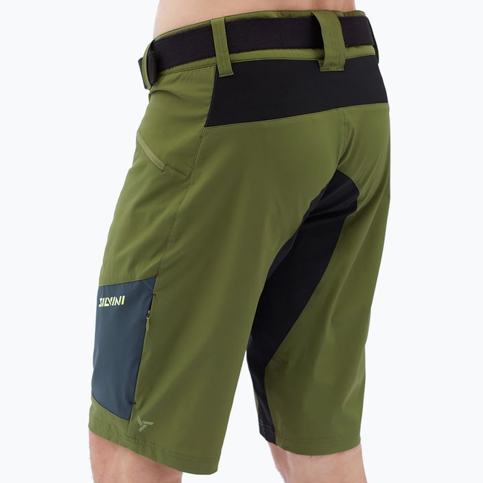 Pantaloni scurți de ciclism pentru bărbați SILVINI Rango Pro verzi 3123-MP2225/43362 4