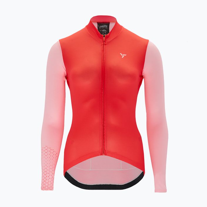 Tricou de ciclism pentru femei SILVINI Valfura roșu-roz 3123-WD2204/21901 5