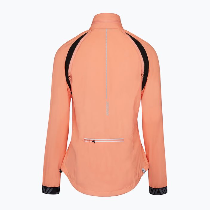 Jachetă de ciclism pentru femei SILVINI Vetta orange 2
