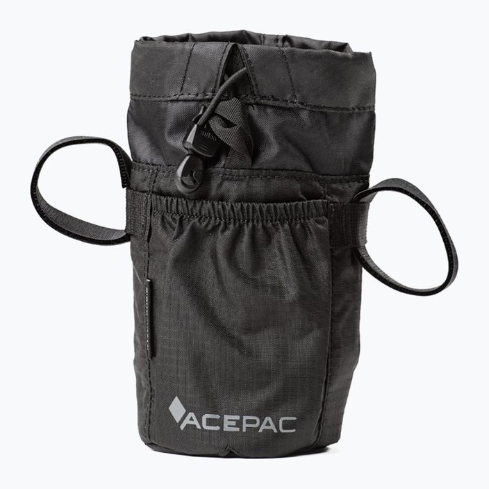 Geantă de bicicletă pentru bidon Acepac Bike Bottle Bag MKIII 0,65 l black