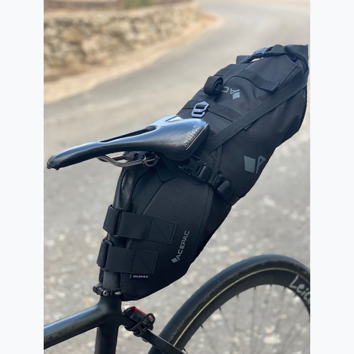 Geantă de ciclism sub șa Acepac Saddle Bag MKIII 16 l black 11