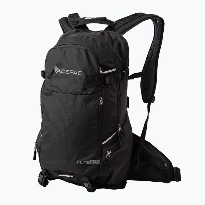 Rucsac de ciclism Acepac Flite 20 l black